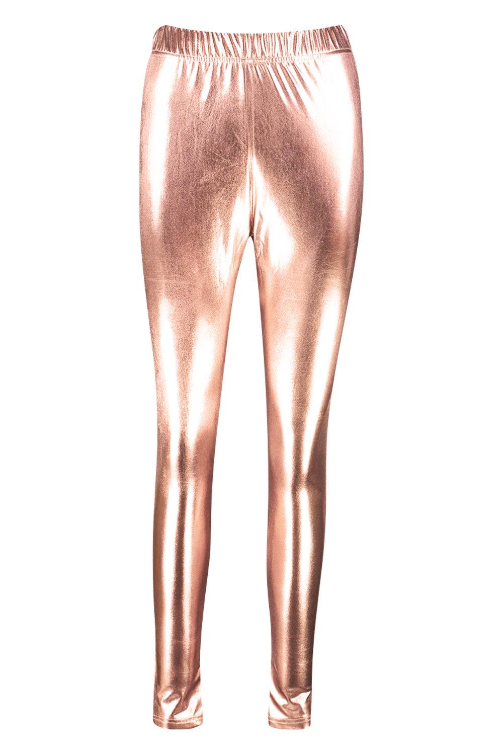 Metallic high waisted clearance leggings